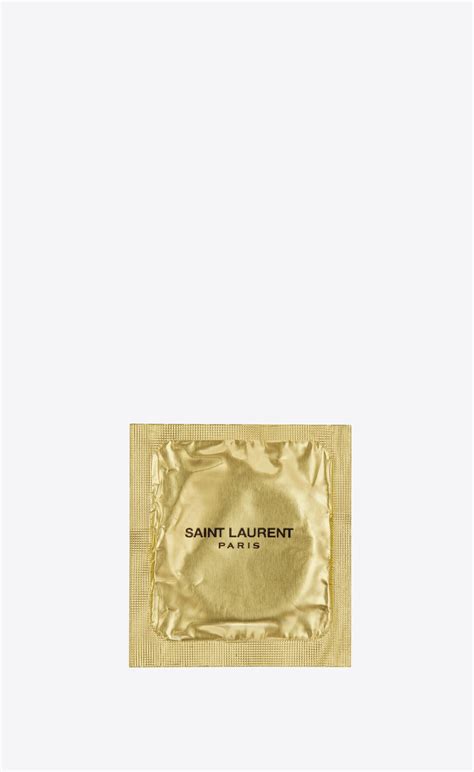 preservativi ysl dove comprarli|Saint Laurent firma il suo primo preservativo .